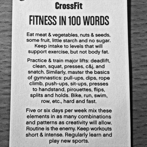 CrossFit100Words